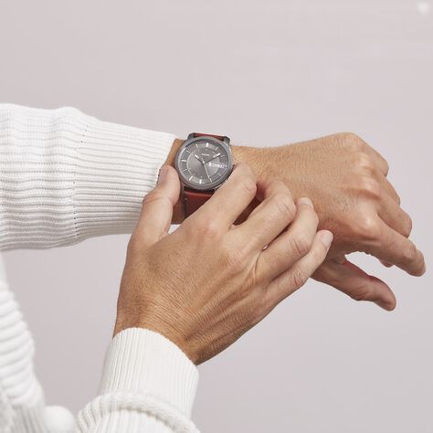 Montre Fossil Machine Gris - Montres sport Homme | Marc Orian