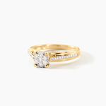 Bague Kate Or Jaune Diamant - Parures de mariage Femme | Marc Orian