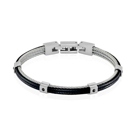Bracelet Jourdan Fuf Acier Blanc - Bracelets Homme | Marc Orian
