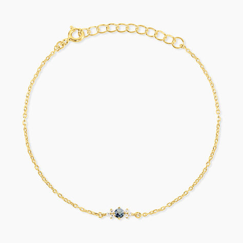 Bracelet Poem Argent Jaune Topaze Oxyde De Zirconium - Bracelets fantaisie Femme | Marc Orian