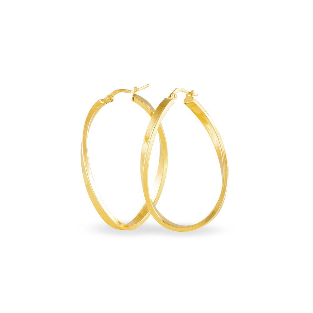 Cr&eacute;oles Silla Or Jaune - Cr&eacute;oles Femme | Marc Orian