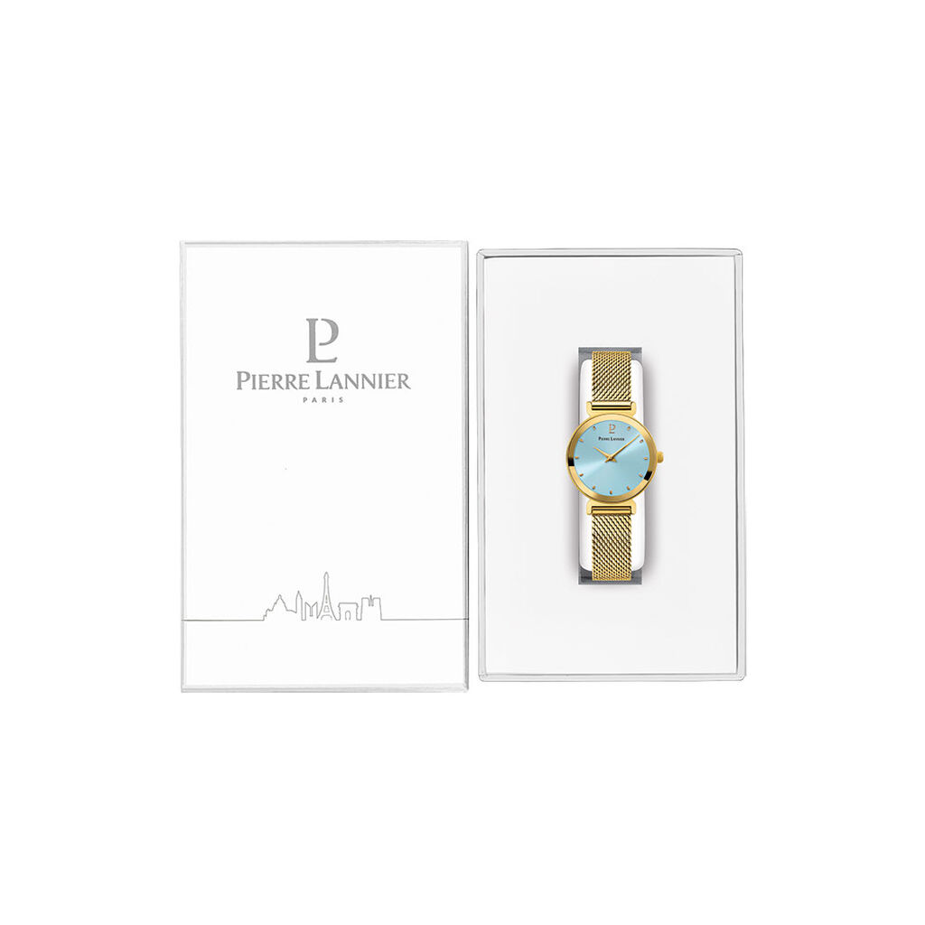 Montre Pierre Lannier Ligne Pure Bleu - Montres classiques Femme | Marc Orian