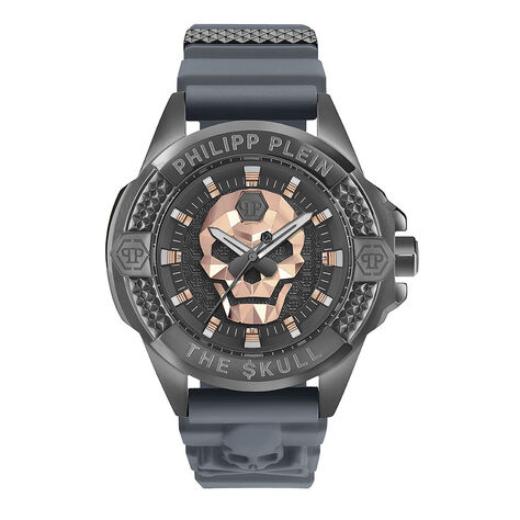 Montre Philipp Plein The $kull Gris - Montres &eacute;tanches Homme | Marc Orian