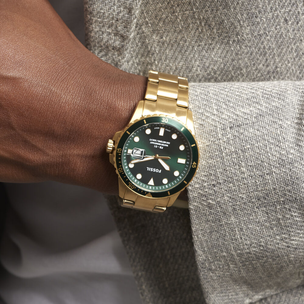 Montre Fossil Fsl Dive Ec Vert - HIMHJQV0030 • Marc Orian | Bijouterie en  ligne