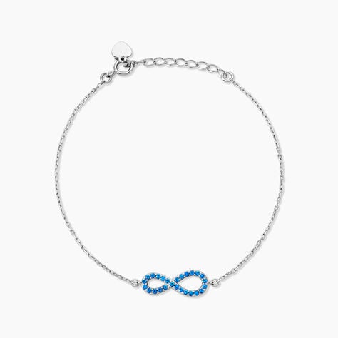 Bracelet Amita Argent Blanc Oxyde De Zirconium - Bracelets fantaisie Femme | Marc Orian