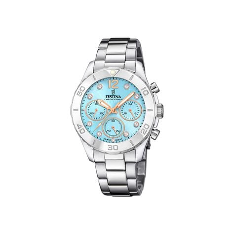 Montre Festina Boyfriend Bleu Sky - Montres &eacute;tanches Femme | Marc Orian
