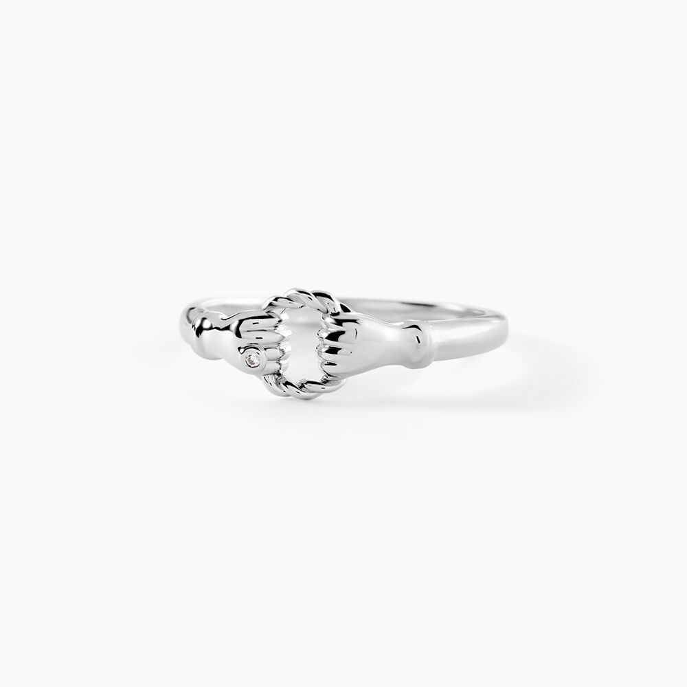 Bague Mystic Argent Blanc Oxyde De Zirconium - Bijoux fantaisie Femme | Marc Orian