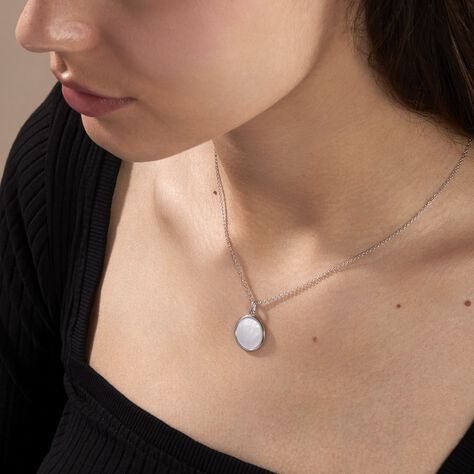 Collier Zealie Argent Blanc Nacre - Colliers Femme | Marc Orian