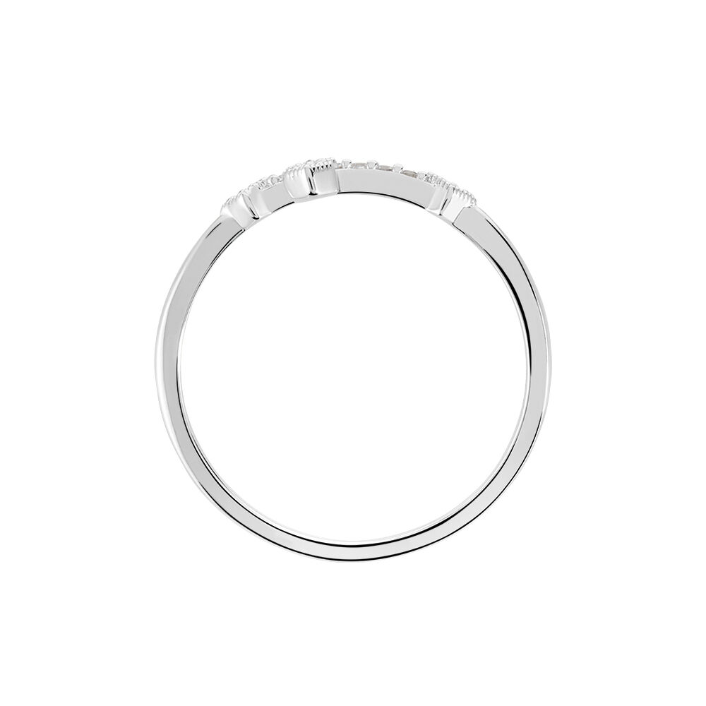 Bague Angel Argent Blanc Oxyde De Zirconium - Bagues avec pierre Femme | Marc Orian