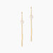 Boucles D'oreilles Pendantes Salman Or Jaune Perle De Culture - Boucles d'oreilles mariage Femme | Marc Orian