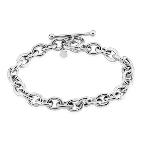 Bracelet Acelia Argent Blanc - Bracelets chaînes Femme | Marc Orian