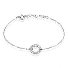 Bracelet Argent Diogo Oxydes De Zirconium - Bracelets chaînes Femme | Marc Orian