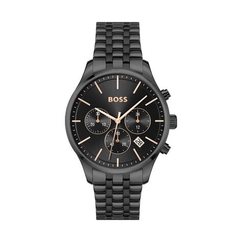 Montre Boss Avery Noir - Fête des pères Homme | Marc Orian
