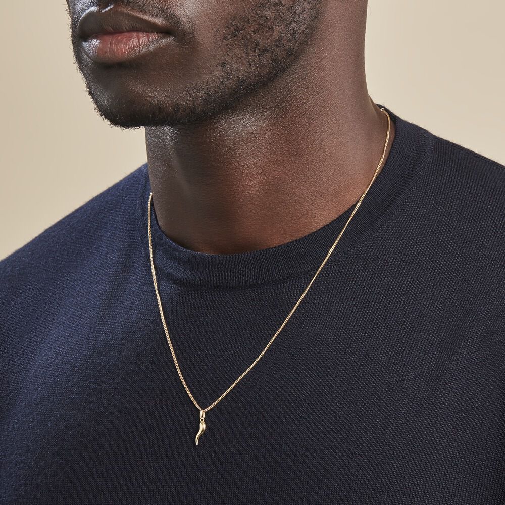 Pendentif Felicette Corne Abondance Or Jaune - Pendentifs Unisex | Marc Orian