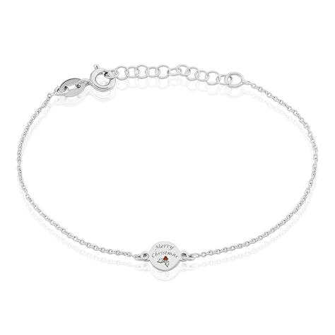 Bracelet Laponia Argent Blanc - Bracelets chaînes Femme | Marc Orian