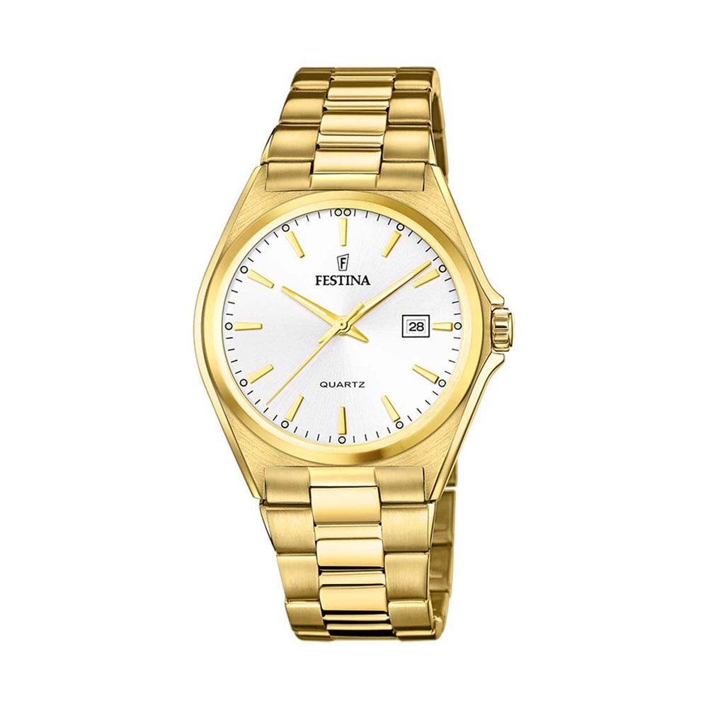 Montre Festina Classique Blanc - Montres classiques Homme | Marc Orian