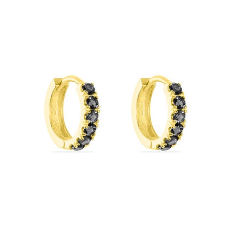 Creoles Or Jaune Andgelina Oxydes - Cr&eacute;oles Femme | Marc Orian