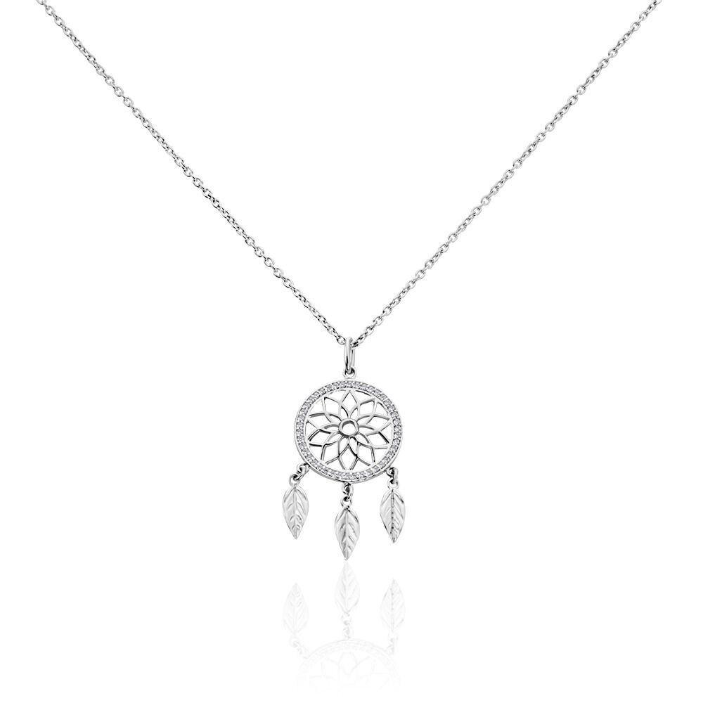 Collier Nemetona Argent Oxyde - Colliers avec pierres Femme | Marc Orian