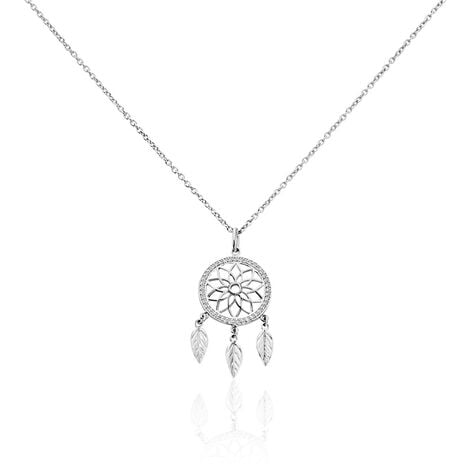 Collier Nemetona Argent Oxyde - Colliers avec pierres Femme | Marc Orian