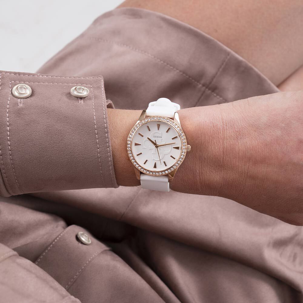 Montre Guess Anna Blanc - Montres étanches Femme | Marc Orian