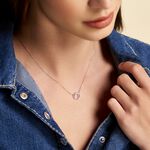 Collier Or Rose Tresha Diamants - Colliers avec pierres Femme | Marc Orian