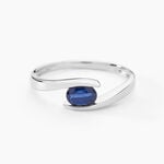 Bague Camilia Or Blanc Saphir - Solitaires Femme | Marc Orian