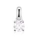 Pendentif Or Blanc Victoria Diamant - Pendentifs Femme | Marc Orian