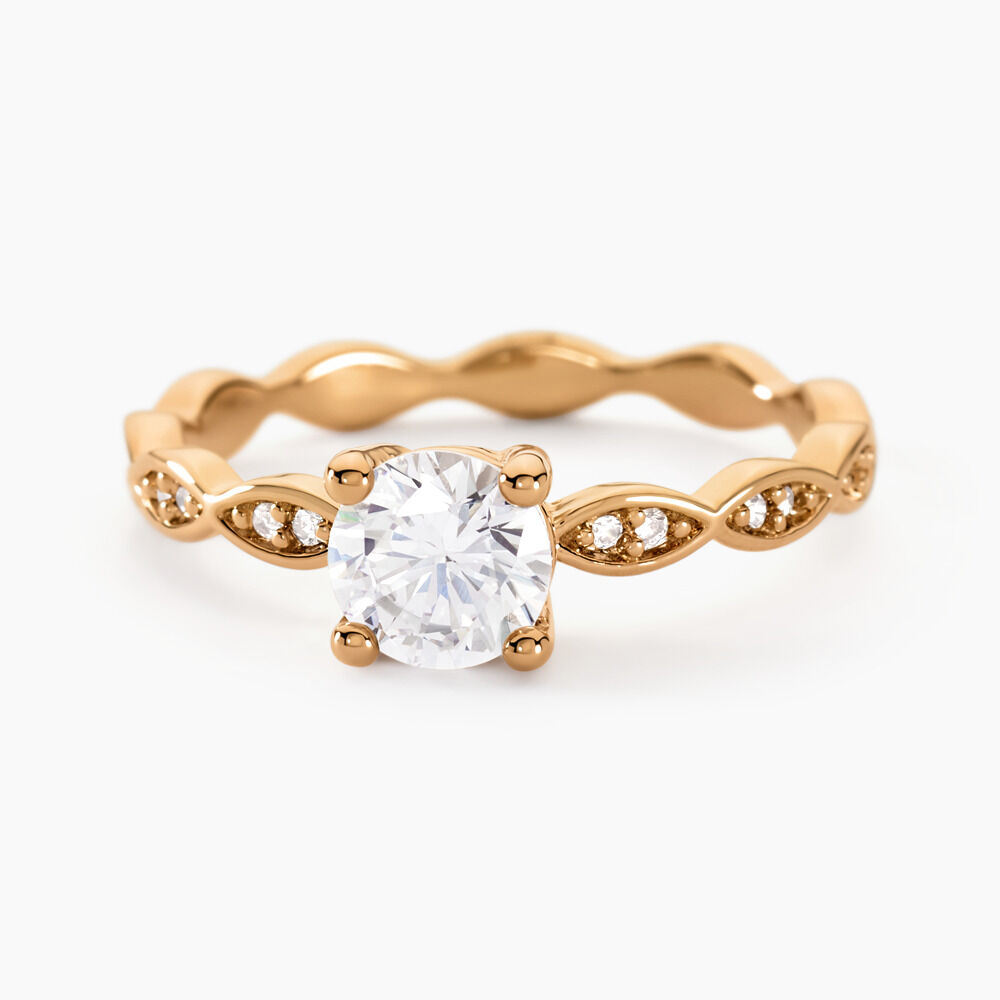 Bague Plaqué Or Kurt Oxydes De Zirconium - Bijoux fantaisie Femme | Marc Orian