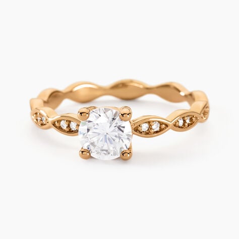 Bague Plaqué Or Kurt Oxydes De Zirconium - Bijoux fantaisie Femme | Marc Orian