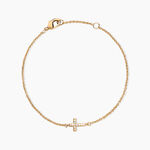 Bracelet Fatos Plaqu&eacute; Or Jaune Oxyde De Zirconium - Bracelets fantaisie Femme | Marc Orian