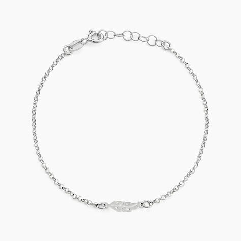 Bracelet Argent Blanc Maic - Bracelets chaînes Femme | Marc Orian