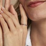 Bague Ancone Argent Blanc - Bijoux fantaisie Femme | Marc Orian