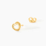 Boucles D'oreilles Puces Himelinda Or Jaune - Puces Femme | Marc Orian