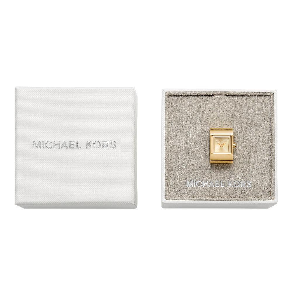 Montre Michael Kors Darrington Watch Ring Dor&eacute; - Montres &eacute;tanches Femme | Marc Orian