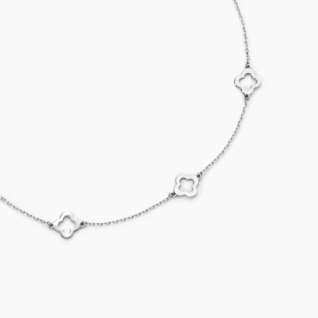 Collier Tavie Argent Blanc - Colliers fantaisie Femme | Marc Orian