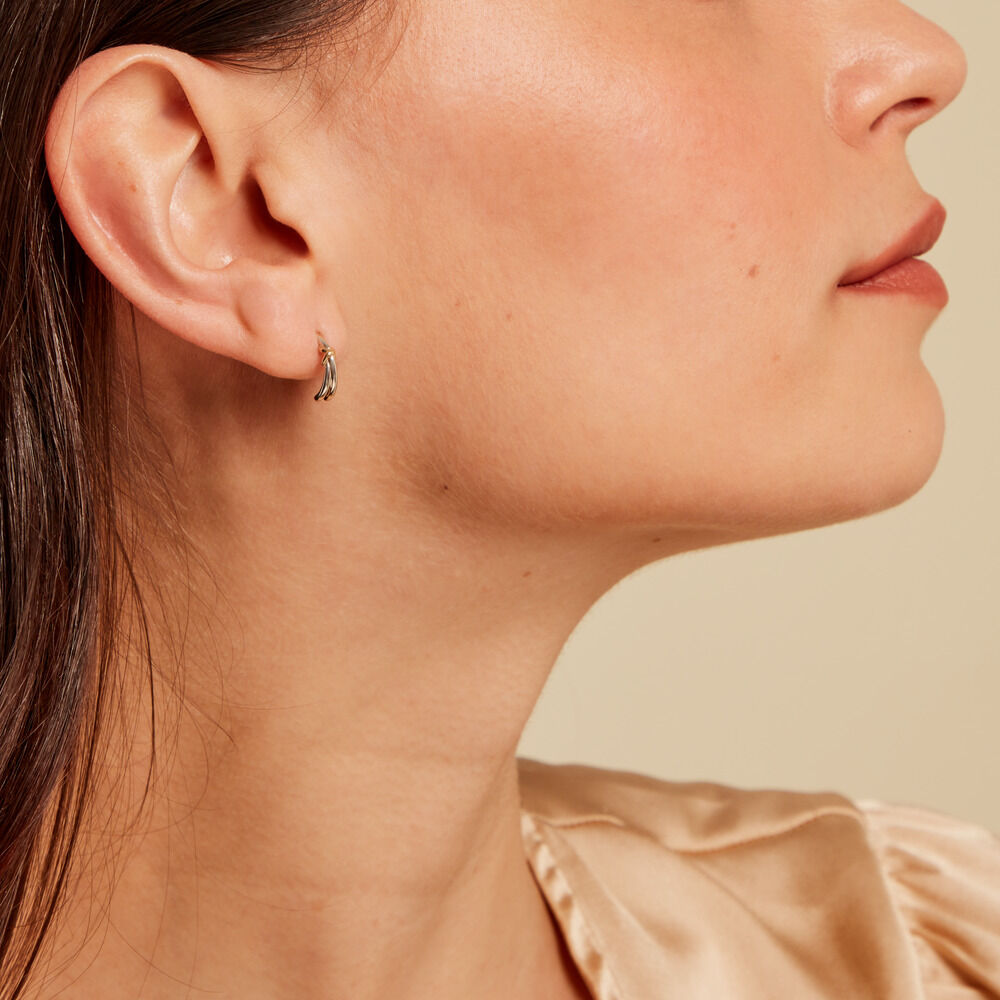 Créoles Loïce Or Jaune - Créoles Femme | Marc Orian