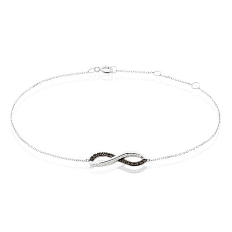 Bracelet Rejane Or Blanc Diamant - Bracelets chaînes Femme | Marc Orian