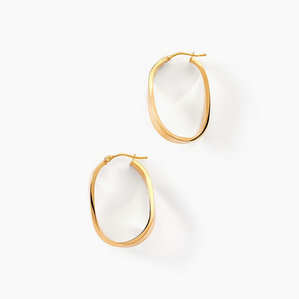 Créoles Silla Or Jaune - Créoles Femme | Marc Orian