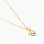 Pendentif Saturnina Or Jaune Diamant - Pendentifs Femme | Marc Orian