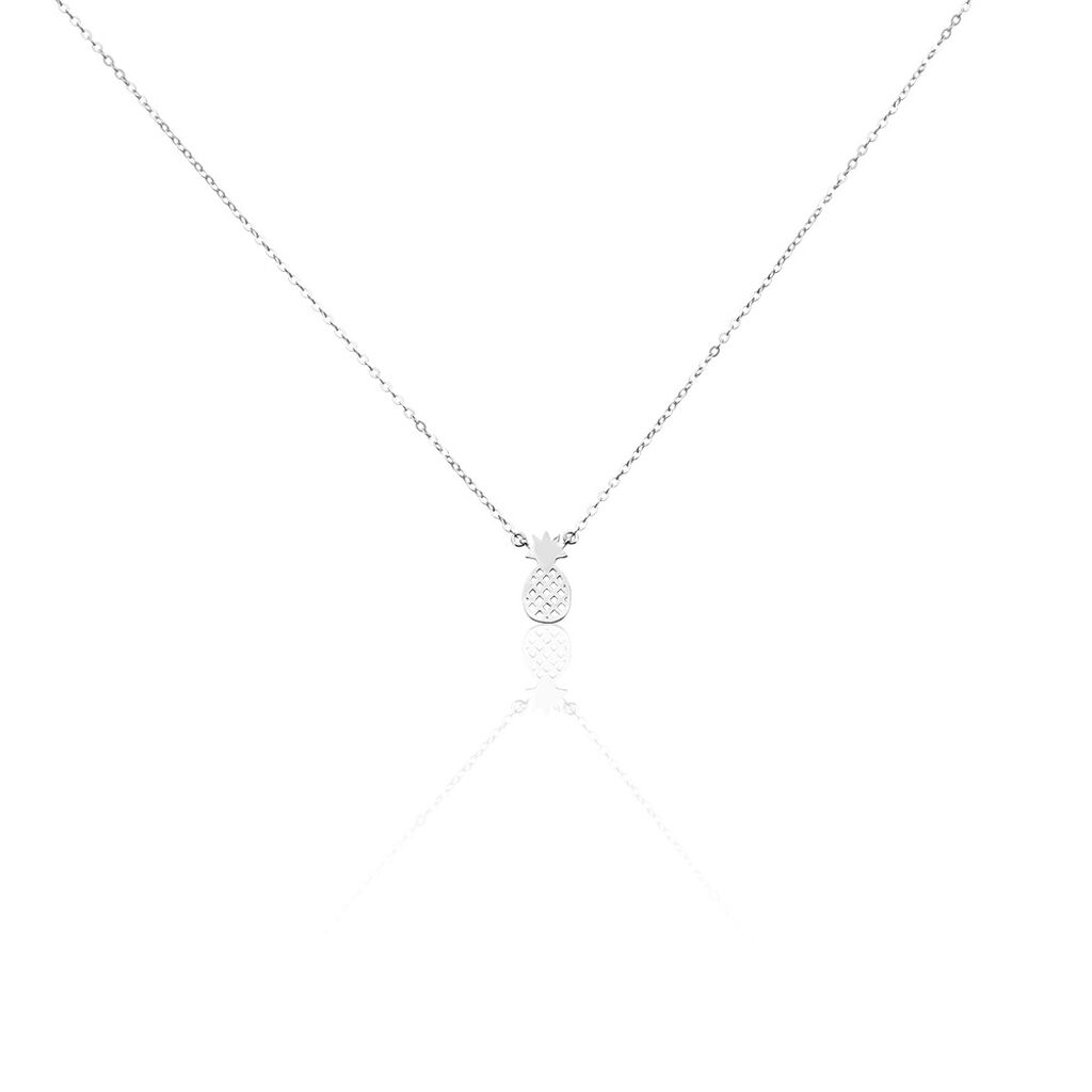 Collier Jessenia Argent Blanc - Colliers ras du cou Femme | Marc Orian