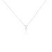 Collier Jessenia Argent Blanc - Colliers ras du cou Femme | Marc Orian