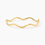 Bracelet Jonc Jennie Ondule Or Jaune - Bracelets joncs Femme | Marc Orian