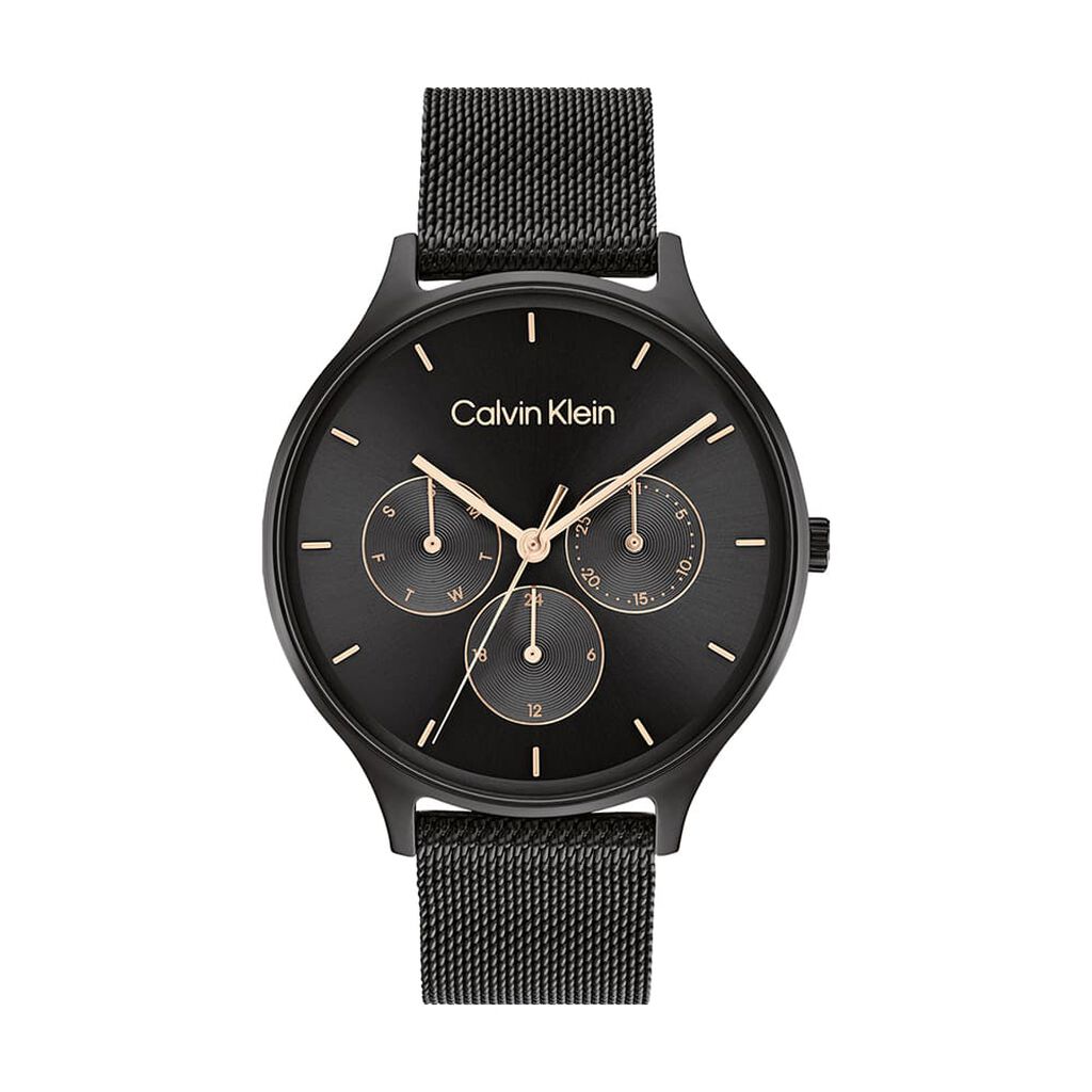 Montre Calvin Klein Timeless Multi Noir - Montres classiques Femme | Marc Orian