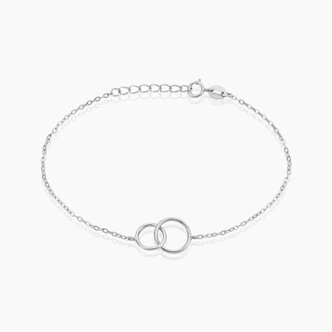 Bracelet Tabea Argent Blanc - Bracelets chaînes Femme | Marc Orian