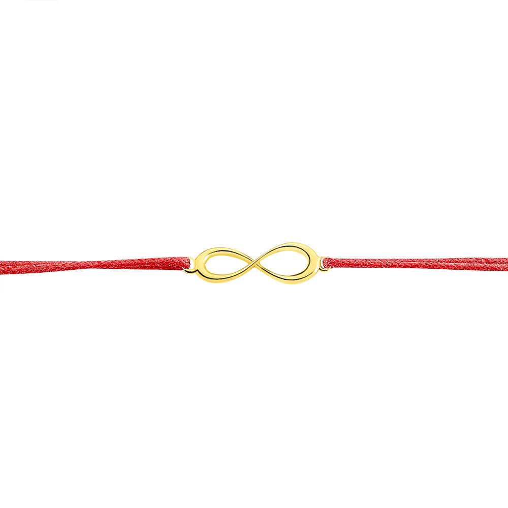 Bracelet Infini Or Jaune - Bracelets cordons Femme | Marc Orian