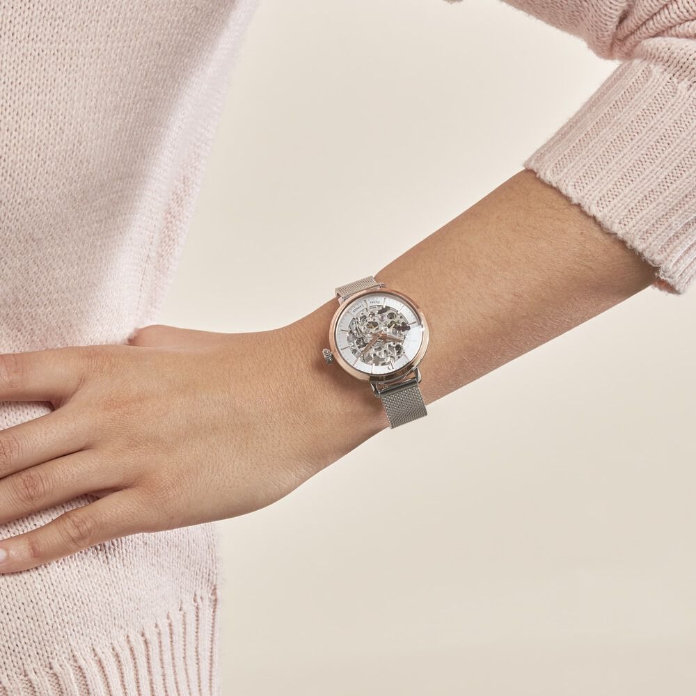 Montre Pierre Lannier Automatic Argent - HIMFB4F0150 • Marc Orian |  Bijouterie en ligne