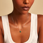 Collier Talismania Argent Blanc Malachite - Colliers avec pierres Femme | Marc Orian