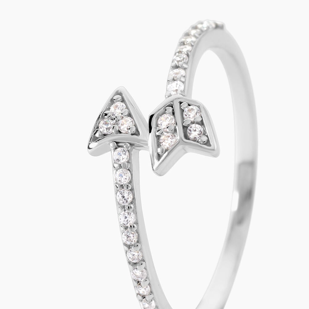 Bague Argent Blanc Caolan Oxydes De Zirconium - Bijoux fantaisie Femme | Marc Orian