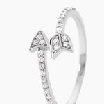 Bague Argent Blanc Caolan Oxydes De Zirconium - Bijoux fantaisie Femme | Marc Orian