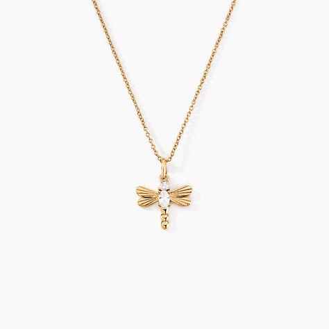 Collier Dixie Plaqué Or Doré Oxyde De Zirconium - Colliers avec pierres Femme | Marc Orian